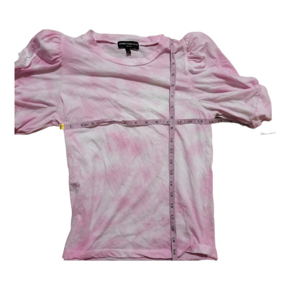 Generation Love Kelly Puff Pink/ white Tie Dye size xs - Picture 7 of 7